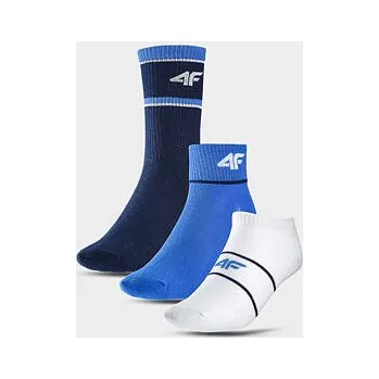 Dámské ponožky Dětské ponožky casual 4F 3-pack velikost 38-40 multicolour 1