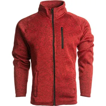 Pánská mikina Burnside Pánská fleecová mikina BU3901 Heather Red S