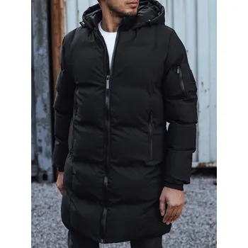 Pánský zimní kabát Pánská zimní bunda TX4923 Barva: Černá, Velikost: 2XL