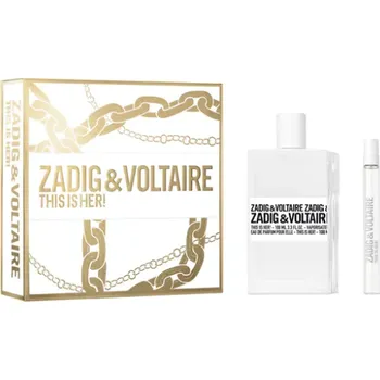 Dámský parfém Zadig & Voltaire Zadig & Voltaire This is Her!, Set: Parfumovaná voda 100ml + Parfumovaná voda 10ml Pre ženy Parfémovaná voda