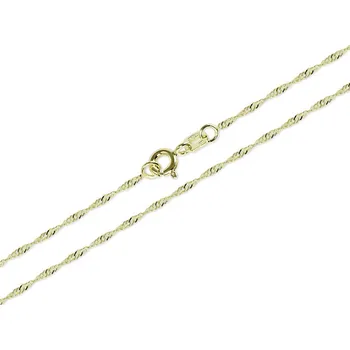 Řetízek Soliter Řetízek Lambáda ze žlutého zlata 745 271 115 0018 50 cm + 2 měsíce na vrácení zboží