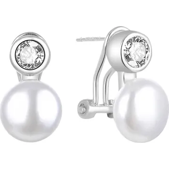 Náušnice MOISS Elegantní visací náušnice Barbel E0003122 + 2 měsíce na vrácení zboží