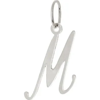 Přívěsek Přívěšek z bílého zlata písmeno M ZZ0927MBF