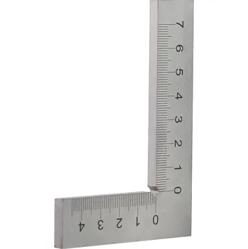 Úhloměr Kmitex Úhelník plochý se stupnicí DIN 875/2