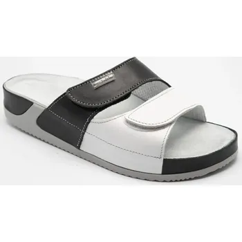 Dámská zdravotní obuv Dámské pantofle Medistyle Ingrid 1I-J16-1, černo bílé 39