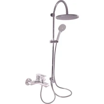 RAV-SLEZÁK Slezák-RAV: Vodovodní baterie vanová COLORADO s hlavovou a ruční sprchou CO154.5/3 Chrom Chromová č. 2 150 mm