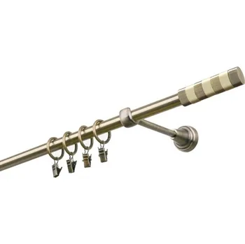 Garnýž Garnýž kovová 220 cm jednořadá 16 Sigma mosaz