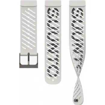 Řemínek na hodinky Silikonový řemínek Suunto 22mm (pro Suunto Athletic 5), bílý V1, Quick Release, velikost S+M