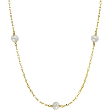 Řetízek Majya Stříbrný řetízek BIRGIT pozlacený Ag/; ≤2,53 g 11317