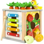 Dřevěná vzdělávací kostka