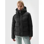 Dámská péřová bunda 2v1 4F velikost XS deep black