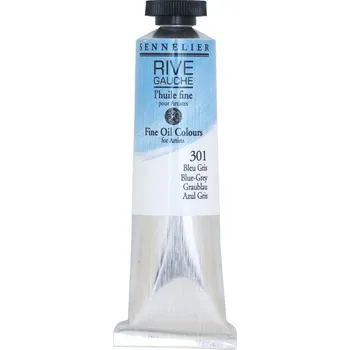 Olejová barva Sennelier Olejová barva Rive Gauche - 301 Blue-Grey Objem: 40 ml