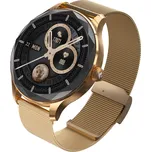 Garett Viva Gold Chytré hodinky s ocelovým řemínkem