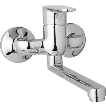 Vodovodní baterie JB Sanitary nástěnná dřezová a umyvadlová baterie TIRA D10 30 00 rozteč 100 mm, ramínko 200 mm