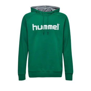 Dámská mikina Mikina s kapucí Hummel GO KIDS COTTON LOGO HOODIE 203512-6140 Velikost XS (123-128 cm)