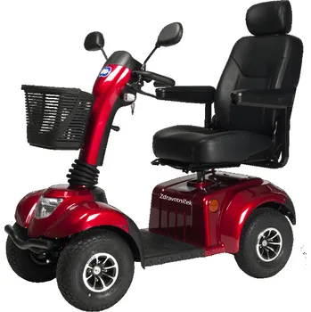 Elektrický skútr Skútr CERES SE Barva: Červená, Rychlost: 15 km/h, Baterie.: 2 x 50Ah