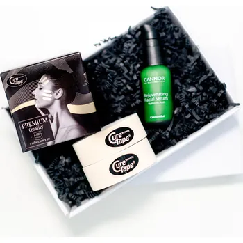 Pleťové sérum Neinvazivní sada pro omlazení: Omlazující pleťové sérum & kosmetické tejpy