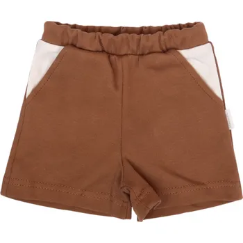 Mamatti Bavlněné kraťásky Králíček - hnědé