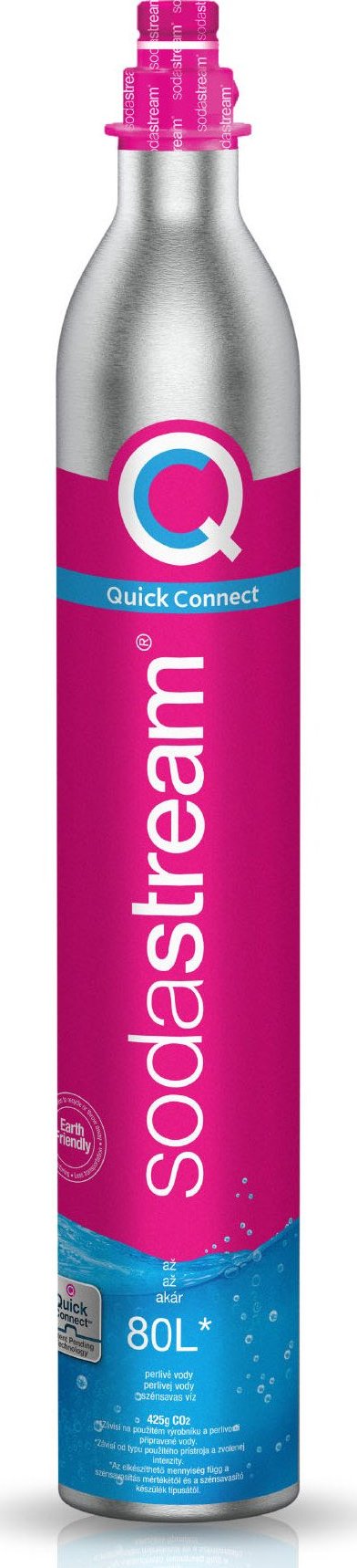 Bombička Sodastream CO2 425g - růžová / pouze náplň