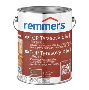 Olej na dřevo Remmers TOP terasový olej 5 l