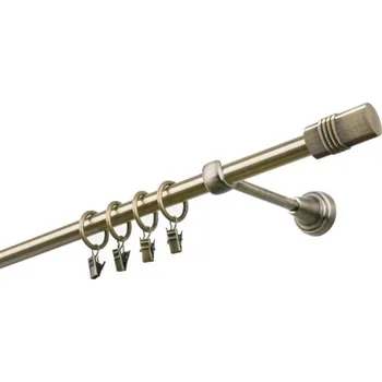 Garnýž kovová 420 cm jednořadá 16 Cylinder mosaz