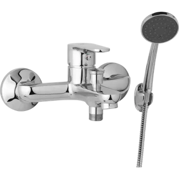 Vodovodní baterie JB Sanitary vanová nástěnná baterie TIRA D10 50 01 rozteč 150 mm s příslušenstvím