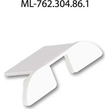 Průmyslové svítidlo MCLED Koncovka pro PXA s otvorem stříbrná ML-762.304.86.1