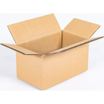 Obalový materiál Kartonová krabice klopová 250x150x150 mm 5VVL BC 560g/m2 hnědá - paleta 1440 ks