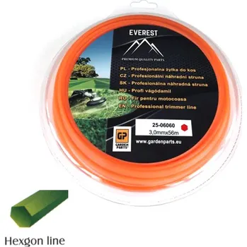 Žací struna Hexagon Line 3,00 mm x 56 M - 25-06060