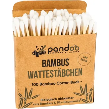 Vatová tyčinka Pandoo | Vatové tyčinky do uší - 100 ks