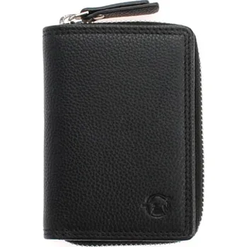 Peněženka Černá dámská malá kožená peněženka DIVOKY BYK