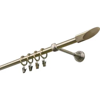 Garnýž kovová 300 cm jednořadá 16 Piza mosaz