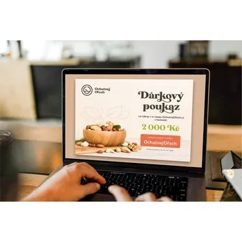Dárková taška Ochutnej Ořech - Digitální dárkový poukaz (okamžitě e-mailem) 500 Kč