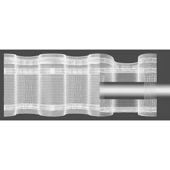 Lepicí páska Tunelová průhledná páska - vlna 10 cm