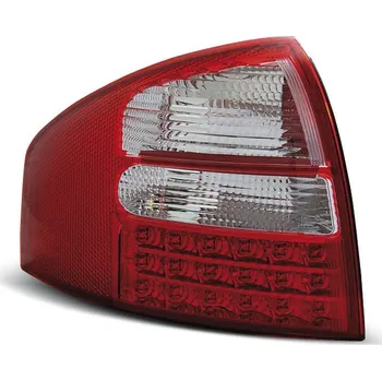 Zadní světlomet TUNING-TEC Zadní světla Audi A6 4B 97-04 sedan - bílé/červené LED
