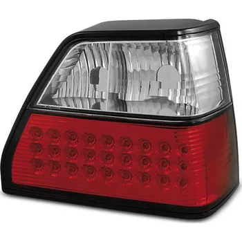 Zadní světlomet TUNING-TEC Zadní světla VW Golf II 84-91 - krystal/červené LED