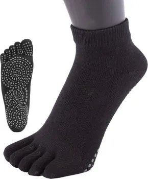 Dámské ponožky TOETOE Yoga & Pilates Anti-Slip Sole Trainer černé