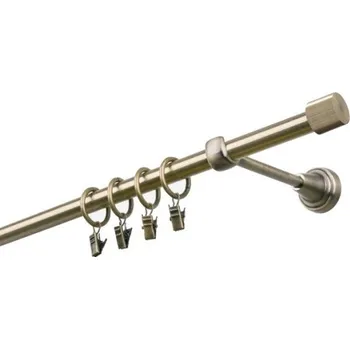 Garnýž kovová 420 cm jednořadá 16 Válec mosaz