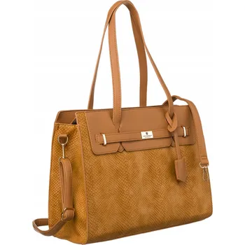 Kabelka Stylová dámská kabelka s odnímatelným popruhem Barva: Světle Hnědá