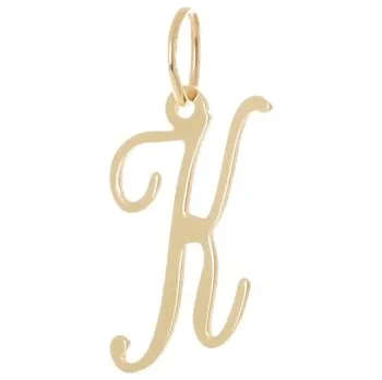 Přívěsek Přívěšek ze žlutého zlata písmeno K ZZ0927KF