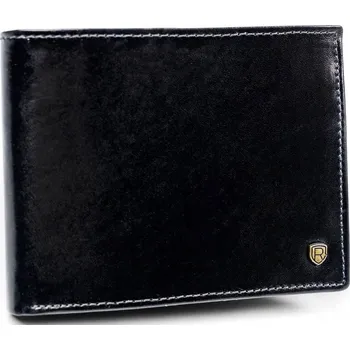 Peněženka Klasická kožená pánská peněženka Barva: Černá