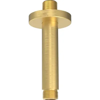 Tyč na sprchový závěs Sapho sprchové stropní ramínko, kulaté, 200mm, 1205-05GB zlato mat