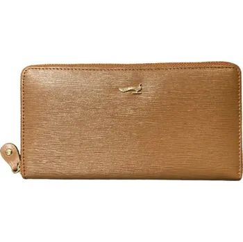 Peněženka Marta Ponti dámská kožená peněženka hnědá B44P002 camel