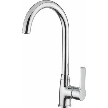 Vodovodní baterie Sagittarius dřezová stojánková baterie s horním ramenem VENTURA VNR3113/U