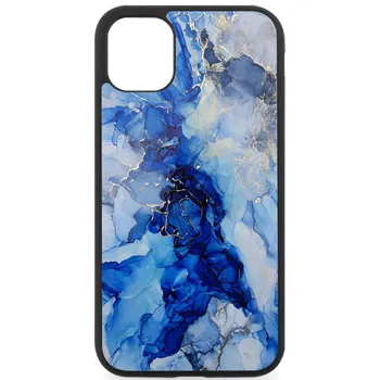 Náhradní kryt pro mobilní telefon Kryt na mobil iPhone blue crystal iPhone: 16 Plus