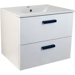 A-interiéry Koupelnová skříňka s keramickým umyvadlem Tivu W 60 bílá