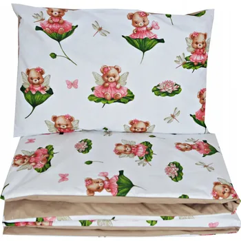 Povlečení Sada povlečení 2dílná 90 x 120 cm béžová