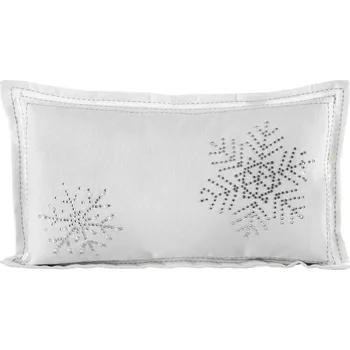 Povlak na polštářek Vánoční povlak na polštář Zews 456121 30 x 50 cm bílý