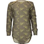 Crawler Rostoucí merino body dlouhý rukáv dětské Banány Velikost: 86-92/98