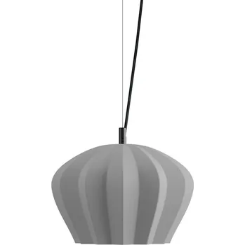 Závěsné svítidlo Karman Sahara, šedá, Ø 35 cm, keramika, E27 - Ø stříšky 7,5 cm 1 x 70 W - Doprava zdarma